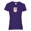 Heavy Cotton Women's V-Neck T-Shirt Thumbnail