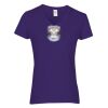 Heavy Cotton Women's V-Neck T-Shirt Thumbnail