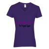 Heavy Cotton Women's V-Neck T-Shirt Thumbnail