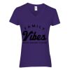 Heavy Cotton Women's V-Neck T-Shirt Thumbnail
