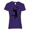 Heavy Cotton Women's V-Neck T-Shirt Thumbnail