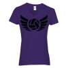 Heavy Cotton Women's V-Neck T-Shirt Thumbnail
