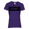 Heavy Cotton Women's V-Neck T-Shirt Thumbnail