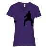 Heavy Cotton Women's V-Neck T-Shirt Thumbnail