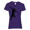 Heavy Cotton Women's V-Neck T-Shirt Thumbnail