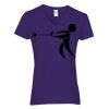 Heavy Cotton Women's V-Neck T-Shirt Thumbnail