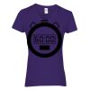 Heavy Cotton Women's V-Neck T-Shirt Thumbnail