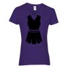 Heavy Cotton Women's V-Neck T-Shirt Thumbnail