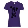 Heavy Cotton Women's V-Neck T-Shirt Thumbnail