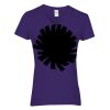 Heavy Cotton Women's V-Neck T-Shirt Thumbnail