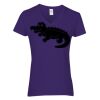Heavy Cotton Women's V-Neck T-Shirt Thumbnail