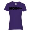 Heavy Cotton Women's V-Neck T-Shirt Thumbnail