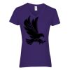 Heavy Cotton Women's V-Neck T-Shirt Thumbnail