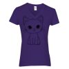 Heavy Cotton Women's V-Neck T-Shirt Thumbnail