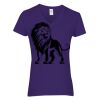 Heavy Cotton Women's V-Neck T-Shirt Thumbnail