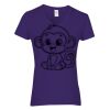 Heavy Cotton Women's V-Neck T-Shirt Thumbnail