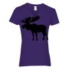 Heavy Cotton Women's V-Neck T-Shirt Thumbnail
