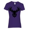 Heavy Cotton Women's V-Neck T-Shirt Thumbnail