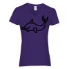 Heavy Cotton Women's V-Neck T-Shirt Thumbnail