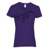 Heavy Cotton Women's V-Neck T-Shirt Thumbnail