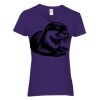 Heavy Cotton Women's V-Neck T-Shirt Thumbnail