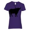 Heavy Cotton Women's V-Neck T-Shirt Thumbnail