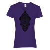 Heavy Cotton Women's V-Neck T-Shirt Thumbnail