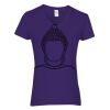 Heavy Cotton Women's V-Neck T-Shirt Thumbnail