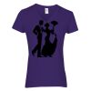 Heavy Cotton Women's V-Neck T-Shirt Thumbnail
