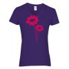 Heavy Cotton Women's V-Neck T-Shirt Thumbnail