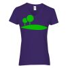 Heavy Cotton Women's V-Neck T-Shirt Thumbnail