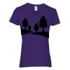 Heavy Cotton Women's V-Neck T-Shirt Thumbnail