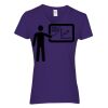 Heavy Cotton Women's V-Neck T-Shirt Thumbnail
