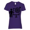 Heavy Cotton Women's V-Neck T-Shirt Thumbnail