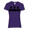 Heavy Cotton Women's V-Neck T-Shirt Thumbnail