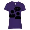 Heavy Cotton Women's V-Neck T-Shirt Thumbnail