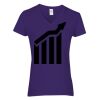 Heavy Cotton Women's V-Neck T-Shirt Thumbnail