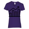 Heavy Cotton Women's V-Neck T-Shirt Thumbnail