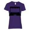 Heavy Cotton Women's V-Neck T-Shirt Thumbnail
