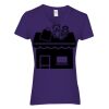 Heavy Cotton Women's V-Neck T-Shirt Thumbnail