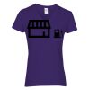 Heavy Cotton Women's V-Neck T-Shirt Thumbnail