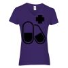Heavy Cotton Women's V-Neck T-Shirt Thumbnail