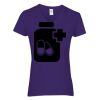 Heavy Cotton Women's V-Neck T-Shirt Thumbnail