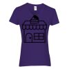 Heavy Cotton Women's V-Neck T-Shirt Thumbnail
