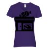 Heavy Cotton Women's V-Neck T-Shirt Thumbnail