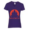 Heavy Cotton Women's V-Neck T-Shirt Thumbnail