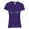 Heavy Cotton Women's V-Neck T-Shirt Thumbnail