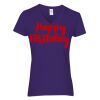 Heavy Cotton Women's V-Neck T-Shirt Thumbnail