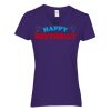 Heavy Cotton Women's V-Neck T-Shirt Thumbnail