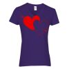 Heavy Cotton Women's V-Neck T-Shirt Thumbnail